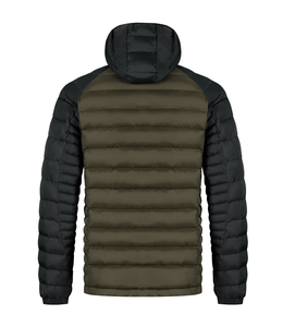 Men's Shiny Cotton Filled Puffer <b>Padded</b> Coat Hooded Regular Lightweight Winter Thick Warm <b>Waterproof</b> Canvas Front Design <b>Jackets</b> - Product Image 4