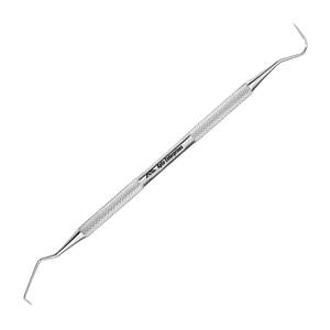Professional Manual Dental Tartar Scraper Double Ended Stainless Steel Dental Probe & Scaler for Plaque Tartar Stain Removal - Product Image 2