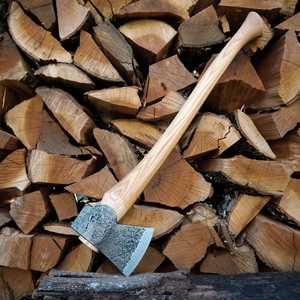 STEEL CRAFT INTERNATIONAL Hacha de acero de aleación forjada a mano con mango de madera de 26 pulgadas, grado DIY, ODM, 1 año de garantía - Product Image 3