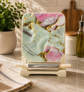 Falah International New Design Chakla Belan Marble Rolling Pin Pastry Board Premium Handmade OEM Wholesale Classic Chakla Belan - Product Image 1