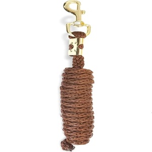 Productos Ecuestres de Alta Calidad Personalizables, Cuerda de Amarre de Algodón y Cuero Impermeable para Caballos, Cabestro para Montar a Caballo - Product Image 1