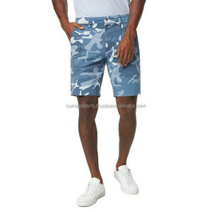 Venta caliente CAMO Summer Mens 100% algodón Active Wear Sports Shorts Workout Running Jogger Shorts Hombres - Product Image 4