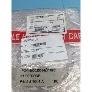 ÉLECTRODE HITACHI 2-819046-A, 125271 - Équipements et pièces semi-conductrices d'occasion fiables à l'échelle mondiale chez - Product Image 3