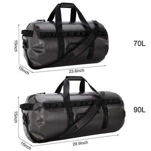 Bolsa de Lona Táctica de Poliéster, Menos de 20L, Asas Dobles, Ligera, Forma Ovalada, Asa Superior, Mochila de Viaje Unisex - Product Image 3
