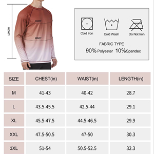 เสื้อสเวตเชิ้ตคอกลมแบบพื้นฐานที่ออกแบบมาเพื่อการสวมใส่ได้หลากหลายสำหรับชุดว่ายน้ำ Rashguard UPF 50+ UV สำหรับออกกำลังกาย - Product Image 5