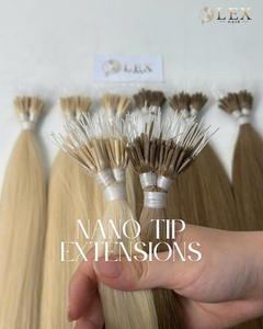 LEXHAIR ผมแท้แบบนาโนทิป กำลังเป็นที่นิยม ผมจากผู้บริจาคคนเดียว สีผมสั่งทำได้ ขายส่ง ผมเวียดนามแท้ 100% - Product Image 4
