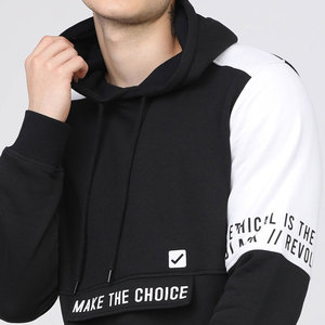 Sweat-shirt à manches longues pour homme en coton et polyester, personnalisé, design sur mesure - Product Image 6