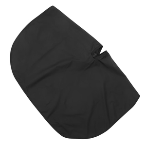 Cape de coiffure professionnelle noire en polyester, résistante à l'eau, pour barbier, salon, coupe de cheveux, coloration, coiffage, réutilisable - Product Image 2