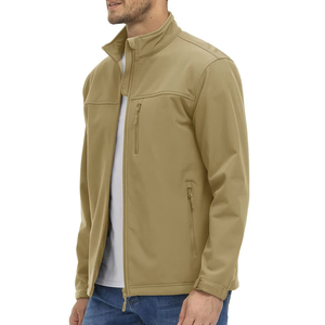 Factory Made <b>Long</b> Sleeves <b>Men</b> Softshell <b>Jacket</b> for Sale Winter Fashion <b>Men</b> Softshell <b>Jacket</b> for Outdoor Usage OEM Serviced - Product Image 1