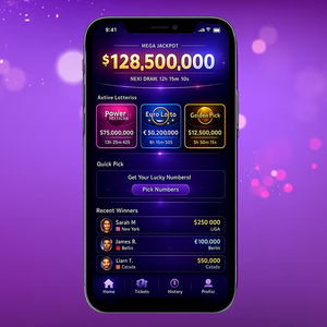 Desarrollo de Aplicaciones de Lotería para Linux y Mac con Función de Compartir en Redes Sociales, Compartir Capturas de Pantalla Ganadoras, Invitar Amigos, Publicación Viral y Comunidad - Product Image 2