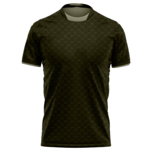 Maillot de football à manches courtes pour homme, bleu marine, imprimé géométrique, col rond, polyester respirant, vêtements de sport pour toutes les saisons - Product Image 6