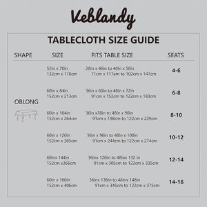 2 Pack 52x70 Inch Rectangle <b>Tablecloth</b> Water-Resistant Wrinkle-Free Linen Textured Fabric <b>Washable</b> Decorative Table Cloth for - Product Image 5