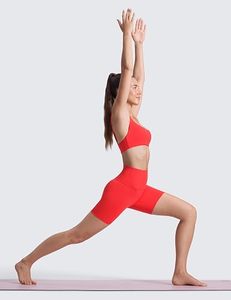 Ropa de Verano para Mujer, Shorts Personalizados con Logotipo, Shorts de Cintura Baja, Pantalones Cortos Deportivos de Spandex con Efecto Levanta Glúteos para Mujer - Product Image 2