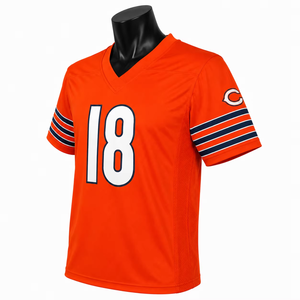 Maillot de football américain pour homme, qualité supérieure, fabriqué en Californie, pas cher, respirant, grande taille, 100% polyester, antibactérien - Product Image 5