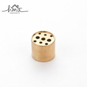 Minimalist Brass Cube Incense Holder Solid Block Agarbatti Stand Compact Ash Catcher Burner for Home Decor Meditation - Product Image 3