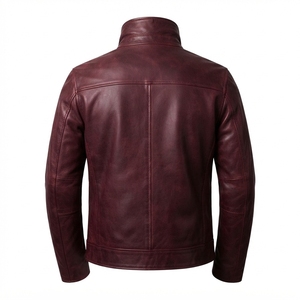 Blouson universitaire pour homme 100% polyester, col rabattable, fermeture éclair, patchwork, chaud, décontracté, printemps, extérieur en polaire, vente en gros OEM - Product Image 4