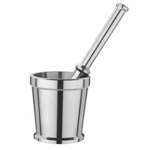 Shiny Finishing Mortar Pestle Home Kitchenware Catering <b>Item</b> <b>Decorative</b> Mortar Pestle Supply By India - Product Image 3