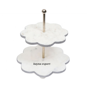 Soporte decorativo de metal para Tartas, accesorio multicolor cubierto de polvo para bodas - Product Image 5