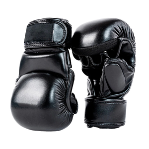 ถุงมือฝึกซ้อม MMA ระดับโปร หนัง PU แบบเปิดนิ้ว สำหรับการต่อสู้และการตีต่อย เหมาะสำหรับทุกวัย ผลิตโดยโรงงาน OEM - Product Image 2