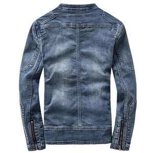 Veste en jean pour homme, style décontracté, pour usage extérieur et hiver, différents modèles. - Product Image 4