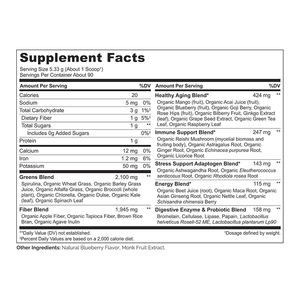 Superalimento verde en polvo orgánico natural 100% con etiqueta privada para todas las mujeres embarazadas incluidas - Product Image 4