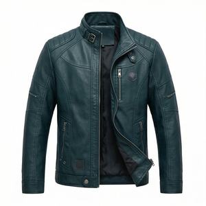 Chaqueta de piel de cordero auténtica para hombre, ropa de abrigo elegante, cómoda y cálida de alta calidad para invierno - Product Image 1