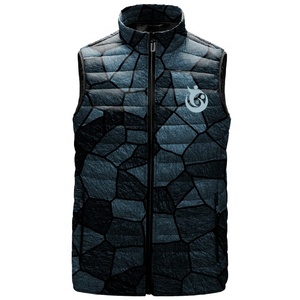 2025 personnalisé hommes fermeture éclair bouffante gilet veste nouveau gilet avec bulle sans manches vers le bas vêtements fabriqué au Pakistan - Product Image 4