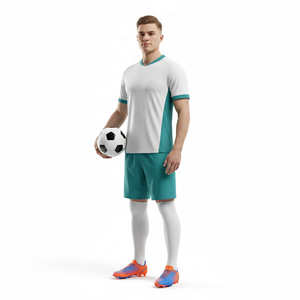Maillots de foot à compression, respirants, pour athlètes adultes, maillots de foot personnalisés pour hommes, sublimation, vente en gros - Product Image 4