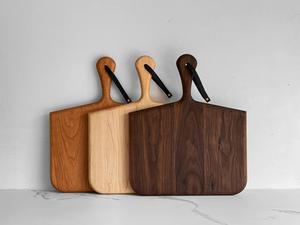 Elegant Chopping Board with Wide Cutting Surface Easy Grip Handle <b>Knife</b> Friendly Design Ideal for Prep Serving and Display - Product Image 5