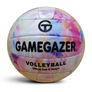 Balón de Voleibol GAMEGAZER MS-VB-1002 Talla 5, Peso 260-280G, Circunferencia 650-670MM, con Cuero PVC Luminoso Suave y Costuras a Máquina - Product Image 1