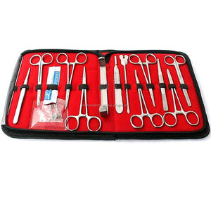 <b>Medical</b> Students Anatomy Biology Dissection <b>Kit</b> with Case Stainless Steel Surgical Instruments OEM ODM Wholesale - Product Image 3