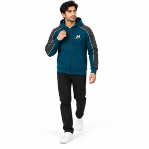 Unisex 100% Cotton <b>Sherpa</b> Fluffy <b>Fleece</b> Heavyweight 430g Fabric Customized Colors Logo Zip-up Hoodies High Quality Breathable - Product Image 2