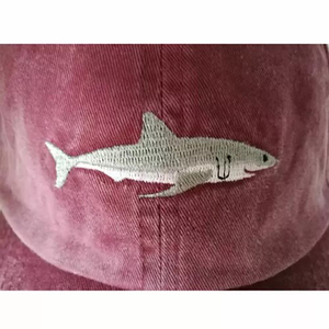 Casquette de baseball rouge en toile avec sangle réglable, unisexe, pour la pêche, 6 panneaux, décontractée, pour l'hiver, le printemps et l'été - Product Image 2