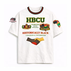 Camiseta gráfica HBCU con estilo, con estampados llamativos y vibrantes inspirados en la cultura negra, la moda urbana y las tendencias urbanas modernas. - Product Image 1