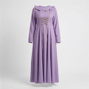 Tendencias de Moda Modesta, Abaya para Mujer, Ropa Casual Musulmana de Lujo, Cómoda y de Alta Calidad, Estilo al por Mayor - Product Image 1