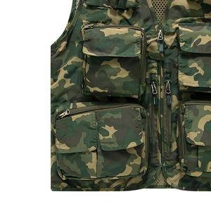 Chaleco de Caza de Invierno de Alta Calidad, Estilo Único, Transpirable, Impermeable, Cortavientos, de Lona, con Diseño de Logotipo Personalizado, Ropa Exterior para Hombre - Product Image 3