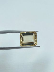 Pierre précieuse naturelle Citrine transparente de qualité supérieure, coupe baguette, 10x12mm, 12,22 carats, jaune, 2 pièces pour la fabrication de bijoux, 2 pièces - Product Image 3