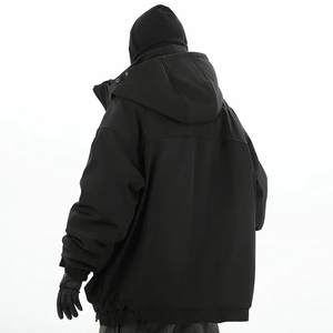 <b>Men</b> techwear <b>jacket</b> with <b>lightweight</b> breathable fabric designed for everyday casual and outdoor wear <b>men's</b> techwear <b>jacket</b> - Product Image 2