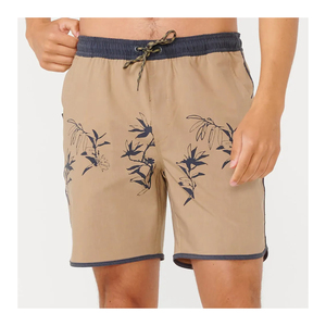 2026 Designer High Street Style Board Shorts Hot Sale Wholesale <b>Mens</b> Beach Swim <b>Trunk</b> Custom Spandex/Polyester Drawstring - Product Image 1