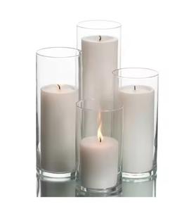 Velas Aromáticas Negras Redondas Hechas a Mano con Vaso de Vidrio para Iluminación Navideña Interior y Exterior y Decoración del Hogar - Product Image 2