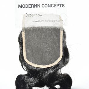 Extensiones de Cabello Humano Virgen Vietnamita de Templo, Ondulado, Largo, con Cierre 7*7, de Color Natural, Sin Procesar, con Cutícula Alineada, al por Mayor - Product Image 3