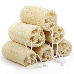 Various sizes loofah bath <b>sponge</b> naturally <b>exfoliates</b> luffa <b>sponges</b> eco friendly srubber for skin - Product Image 4