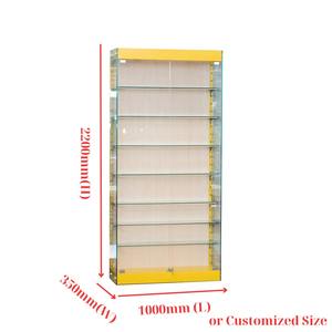 Vitrine d'exposition en verre personnalisée haut de gamme, écologique, durable, avec éclairage LED, recyclable, fabriquée au Vietnam, OEM ADong A35 - Product Image 2