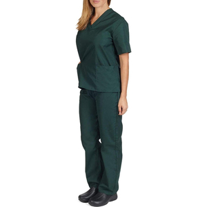Short Sleeve Hot Sale Custom Breathable Quick Dry Twill Fabric Unisex <b>Doctor</b> Uniforms Medical Nursing Scrubs Clinic Scrub <b>Sets</b> - Product Image 1