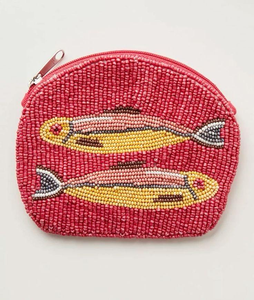 Monedero para mujer hecho a mano con cuentas de semillas, para fiesta, con diseño de oso, artesanía de punto de cruz y bordado, de MD HANDICRAFTS - Product Image 5