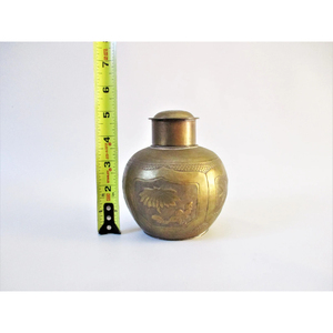 New Style Light Luxury Gold Electroplating Metal Ginger Vase Jar Decorative Desktop Vases Set Shiny Polished Handcrafted Pots - Product Image 3