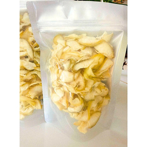 Écorces de citron séchées en tranches, collation naturelle au pomelo, goût acidulé, emballage en vrac // Mme Reina - Product Image 4