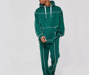 Nouvelle Collection 2026 : Ensemble Survêtement Homme Haut de Gamme Imprimé (Jogger et Sweat à Capuche) Grande Taille Hiver – Tissu Épais et Écoresponsable - Product Image 1