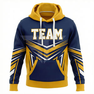 Sudaderas con Capucha de Alta Calidad para Invierno, Casuales, de Algodón y Poliéster, Talla Grande, Sublimadas, con Logotipo Personalizado, de Secado Rápido y Transpirables para Hombre - Product Image 2