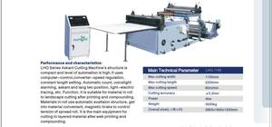 Máquina de Corte Askant de Alta Precisión con Control por Computadora para Bobinas de PET en Capas, 60 m/min, con Control de Tensión, Modelo LHQ 1100 - Product Image 3